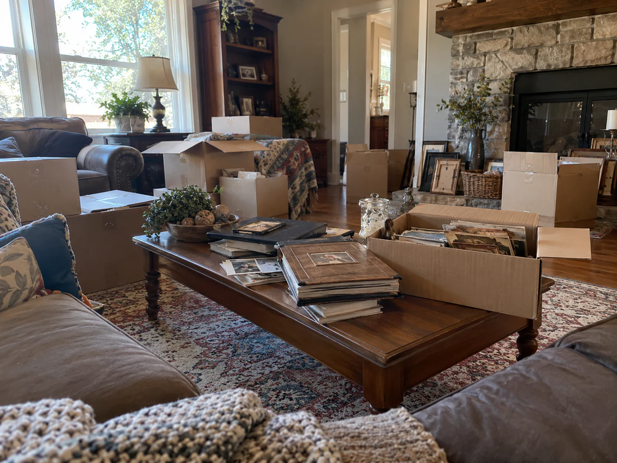 Inherited North Alabama house with belongings to sort